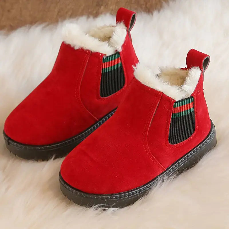 Children's Winter Plus Velvet Snow Boots