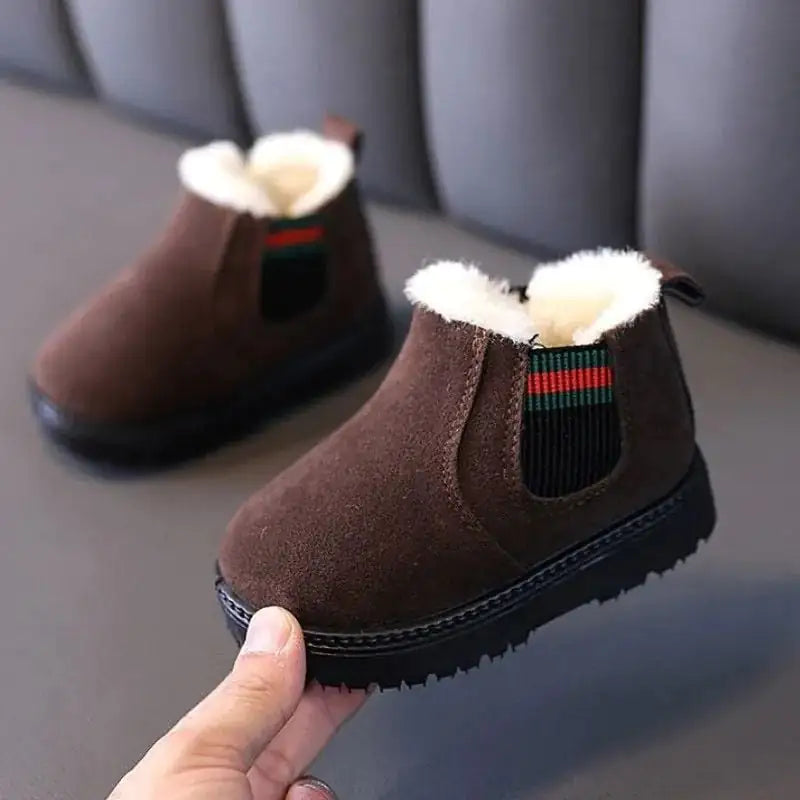 Children's Winter Plus Velvet Snow Boots